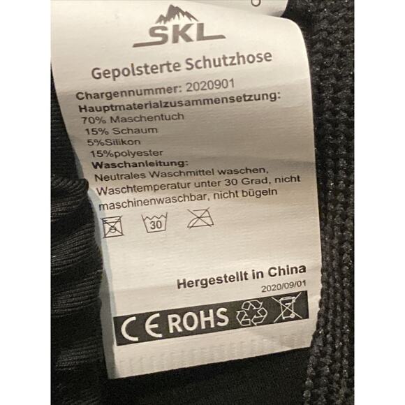 Hip Protection 3D EVA Padded Impact Shorts for Winter Sports, Motorcycle - M SKL - Picture 9 of 9